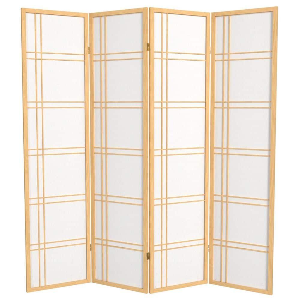 Red Lantern SSCDBLX-4_Panel-Natural Room Divider
