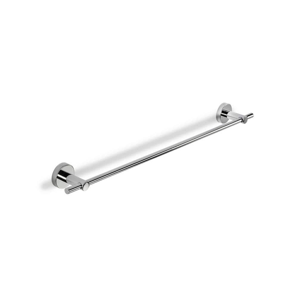 Croydex Pendle Flexi-Fix 27.76" Towel Bar, Chrome