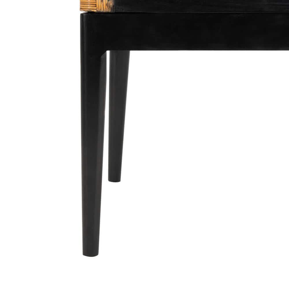 SAFAVIEH Gianni Arm Chair Brown/Black