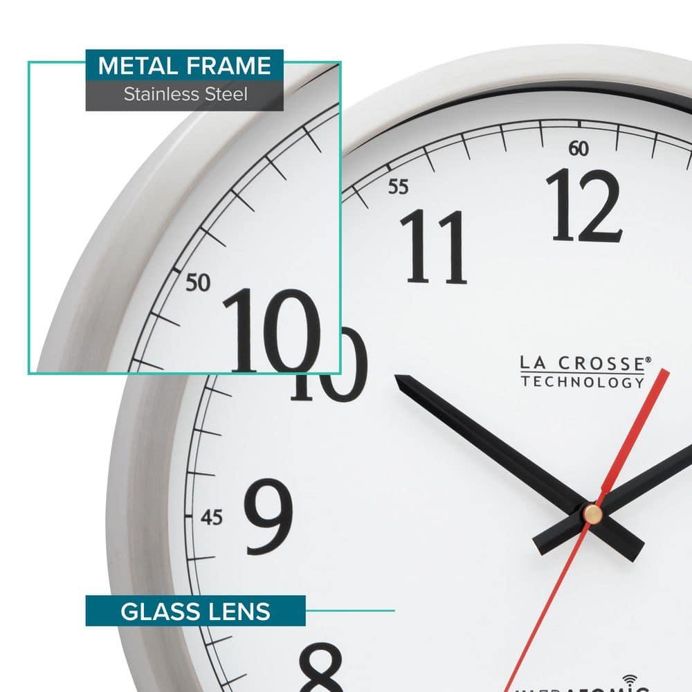 Weatherholt 14" UltrAtomic Metal Wall Clock