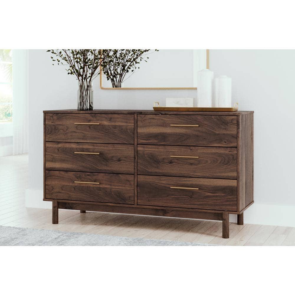 Millwood Pines Dudzik 59'' W 6 - Drawer Dresser