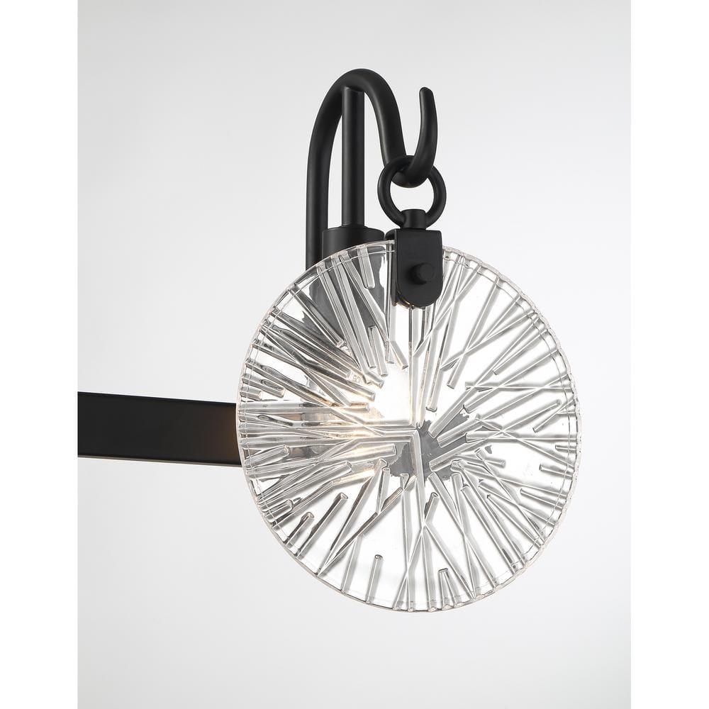 Savoy House Addison 3 - Light Vanity in  Matte Black