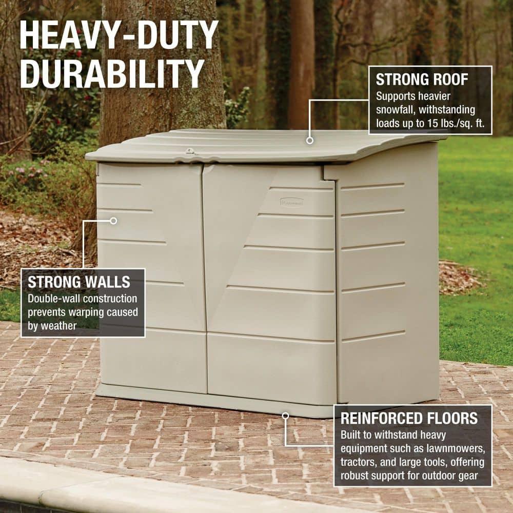Rubbermaid Horizontal Storage Shed & Reviews | Wayfair