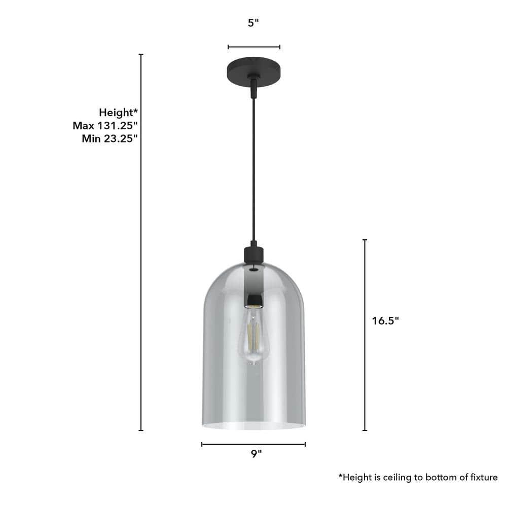 Lochemeade 1 - Light Single Cylinder Pendant
