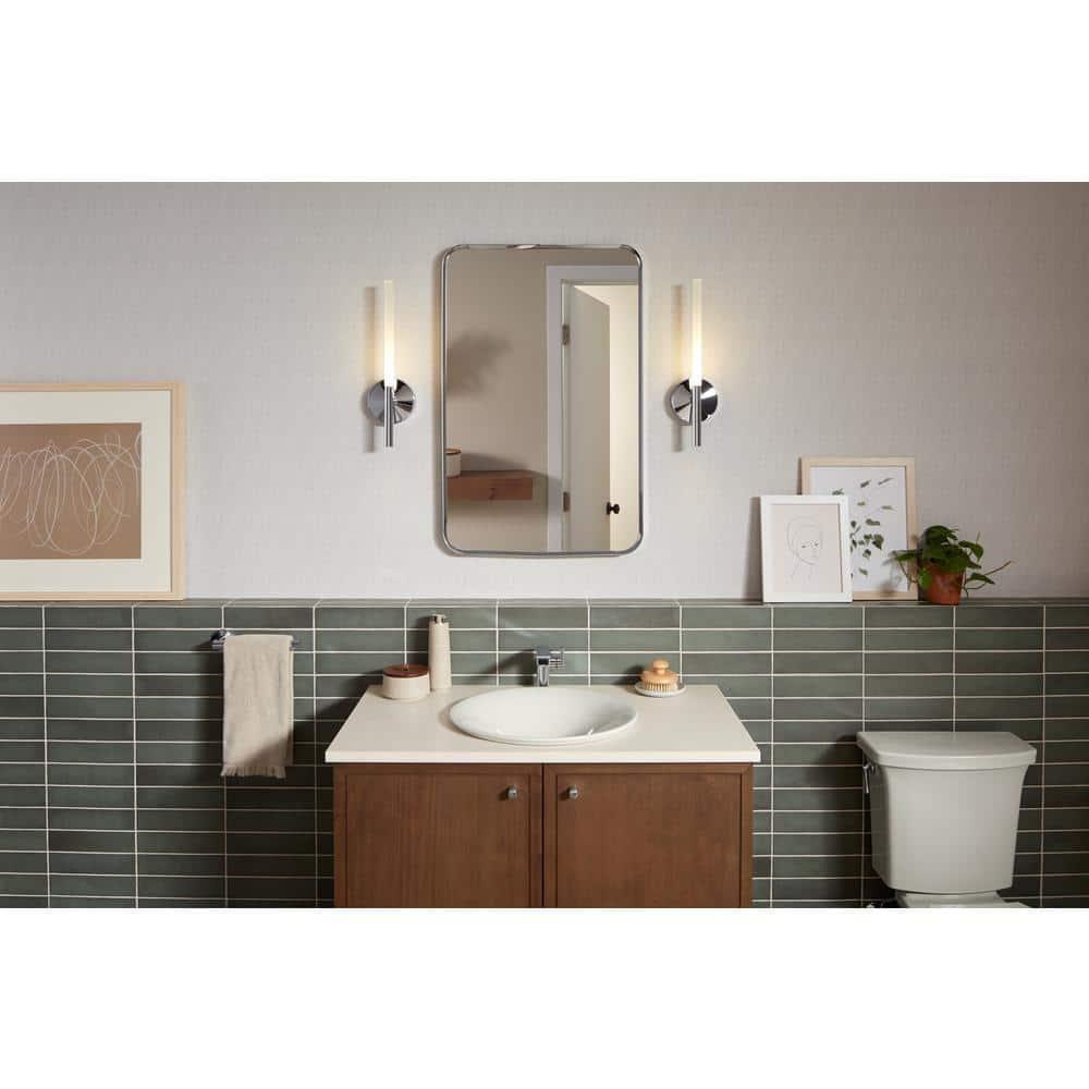 KOHLER Essential Rectangular Wall Mirror, Bathroom / Vanity Mirror with Frame