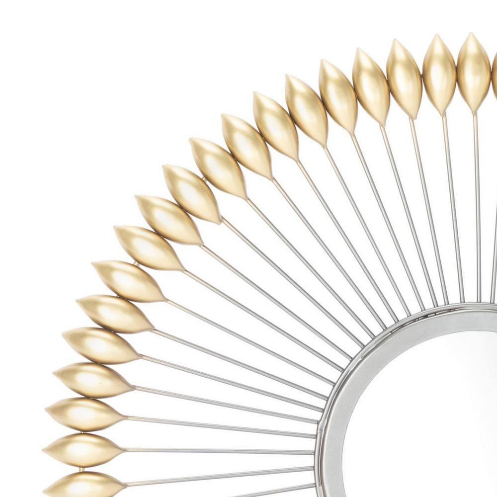 Rulan Mirror - Zinc/Gold - Safavieh