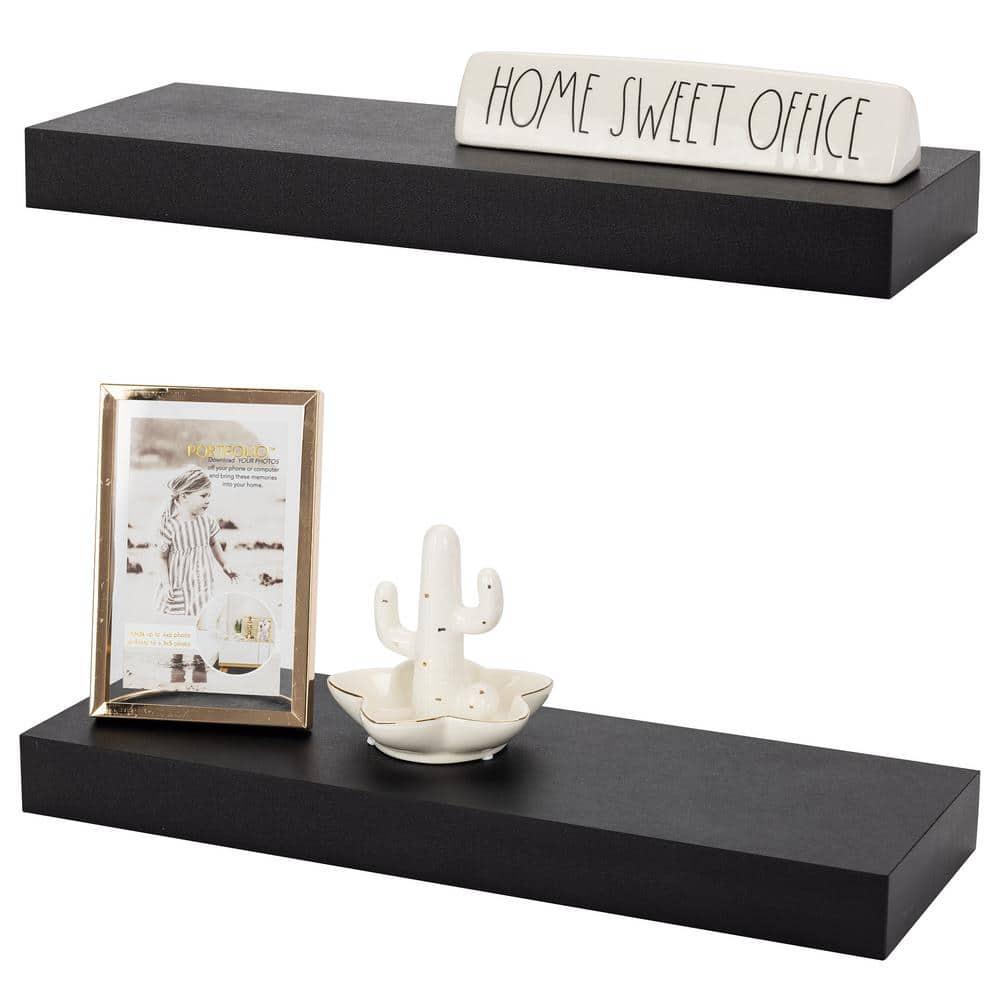 Sorbus Floating Shelves with Invisible Mounting Set of 2