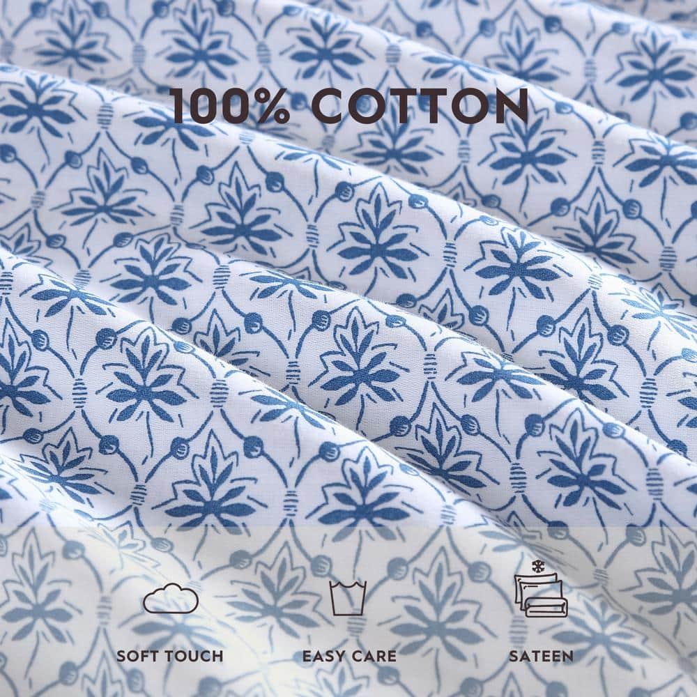 Laura Ashley Laura Ashley Sateen Cotton Printed Sheet Sets