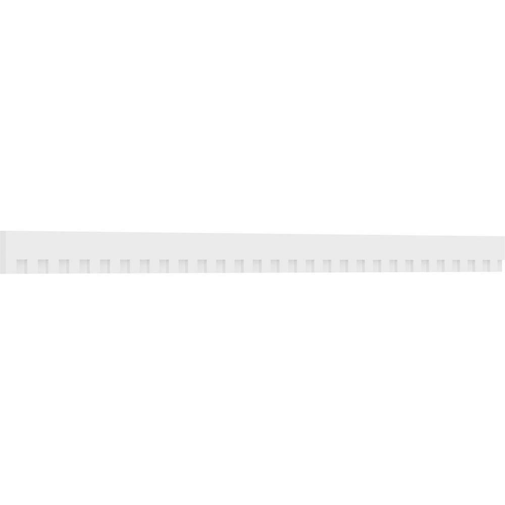 Sanford Architectural Grade PVC Dentil Trim w/Backplate