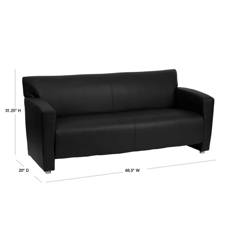 HERCULES Majesty Series LeatherSoft Sofa with Extended Panel Arms