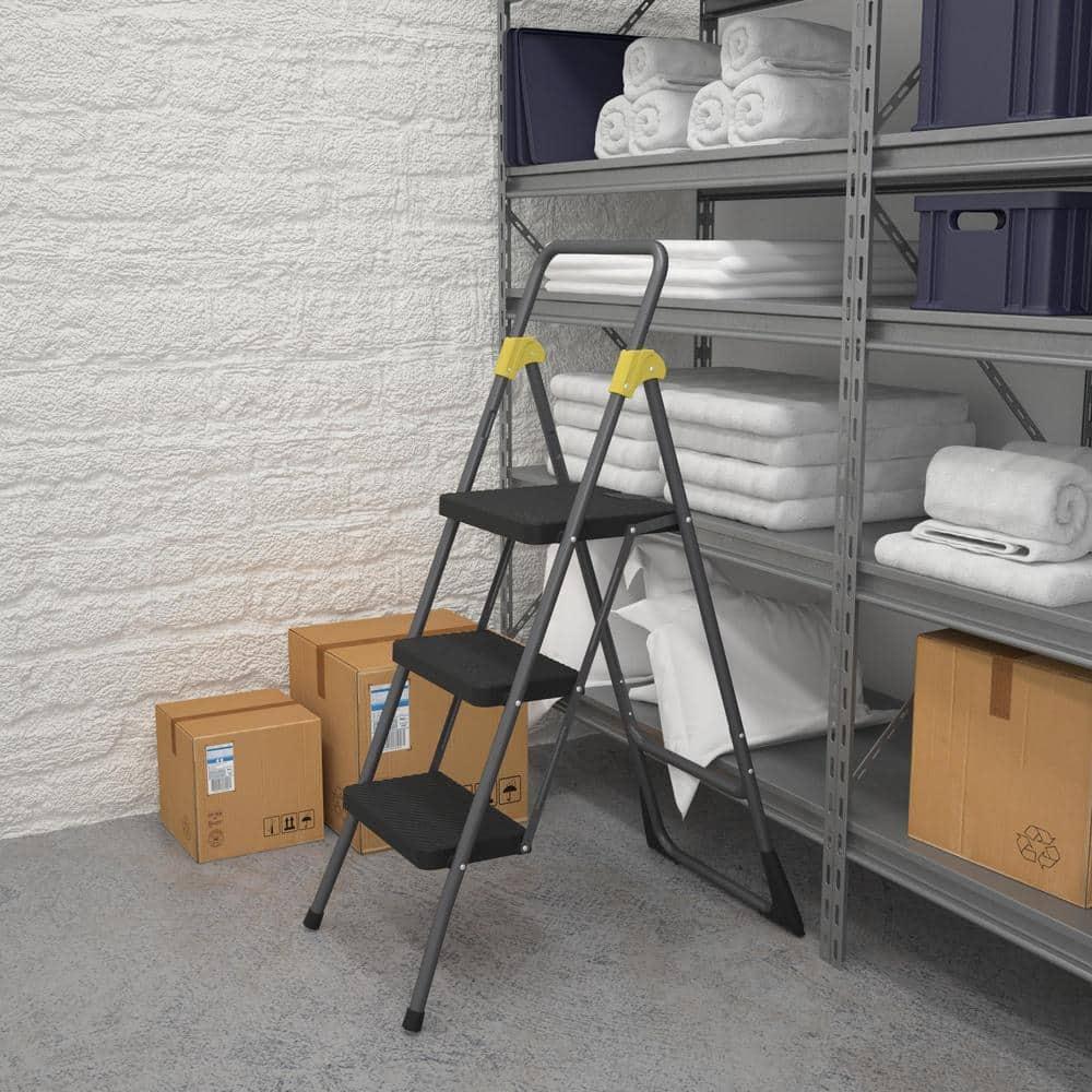 WFX Utility™ 3 - Step Steel Folding Small Step Ladder