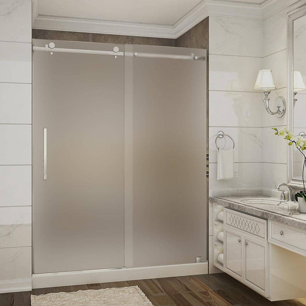 Moselle 77.5" Single Sliding Frameless Shower Door