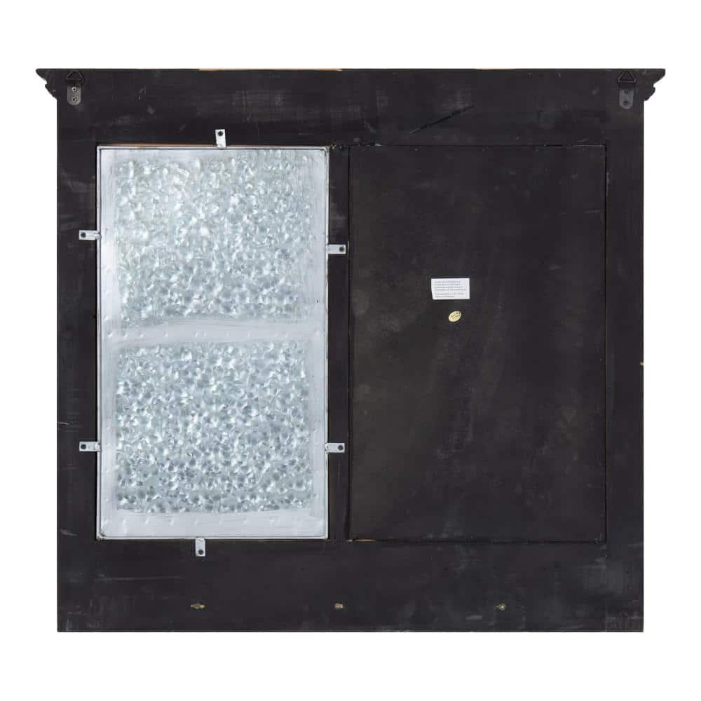 Kate and Laurel Solid Wood Wall Organizer