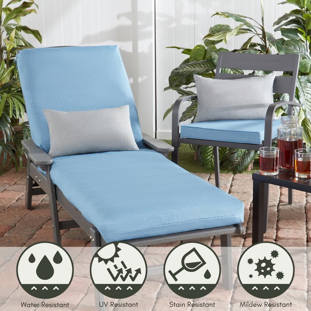 Indoor/Outdoor Reversible Throw Pillow