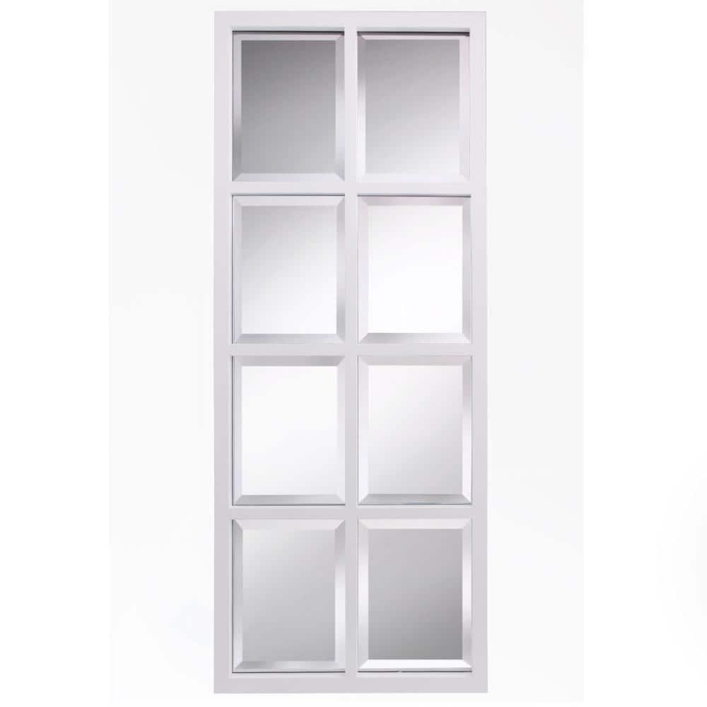 Uniek Stryker Windowpane Framed Wall Mirror