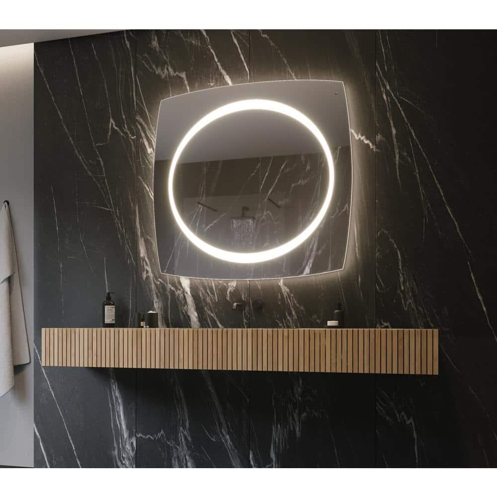 Orren Ellis Frode LED Wall Mirror