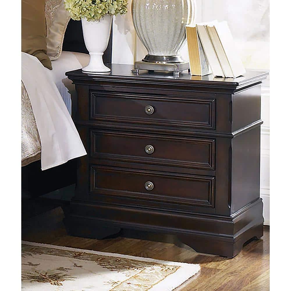 Coaster Home Furnishings Traditional Nightstand, Cappuccino