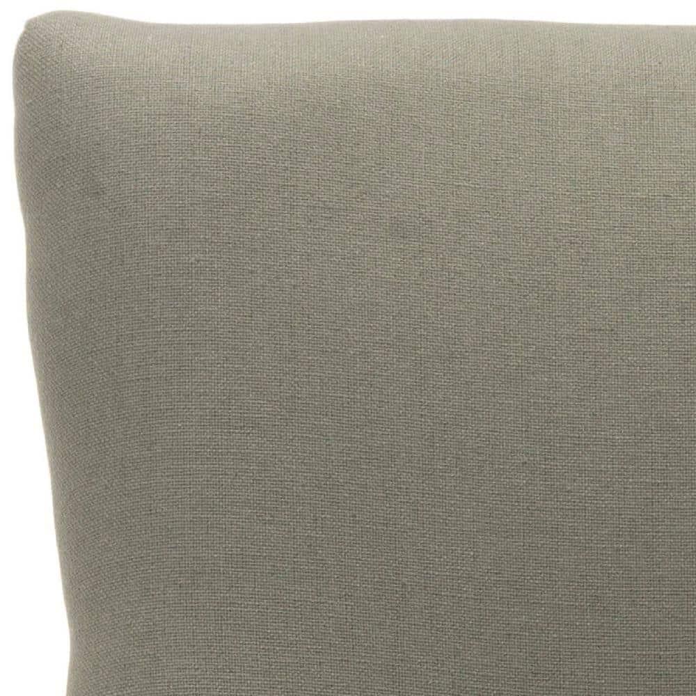 Lotus Sea Mist Linen Upholstered Parsons Side Chair