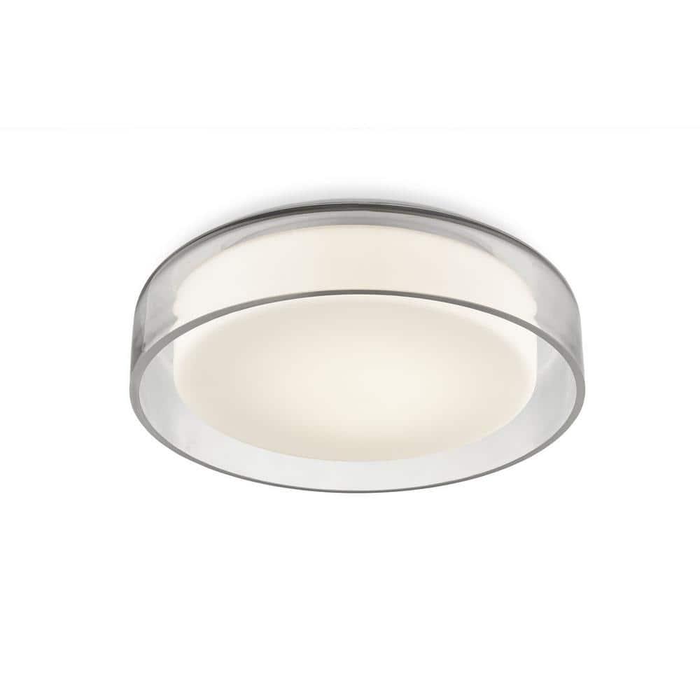 Aston Glass LED Flush Mount