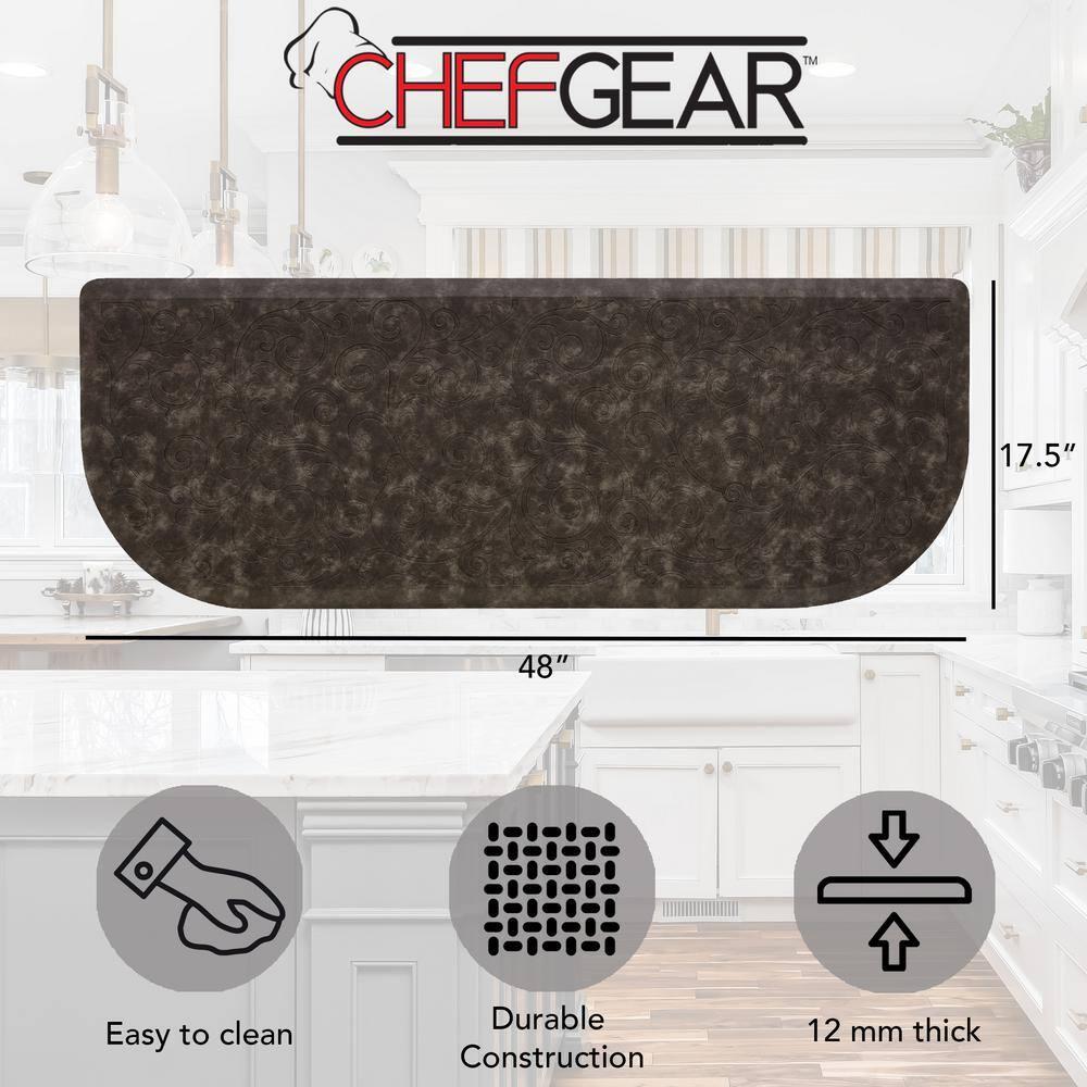 Chef Gear Embossed Soothing Comfort Anti-Fatigue Mat