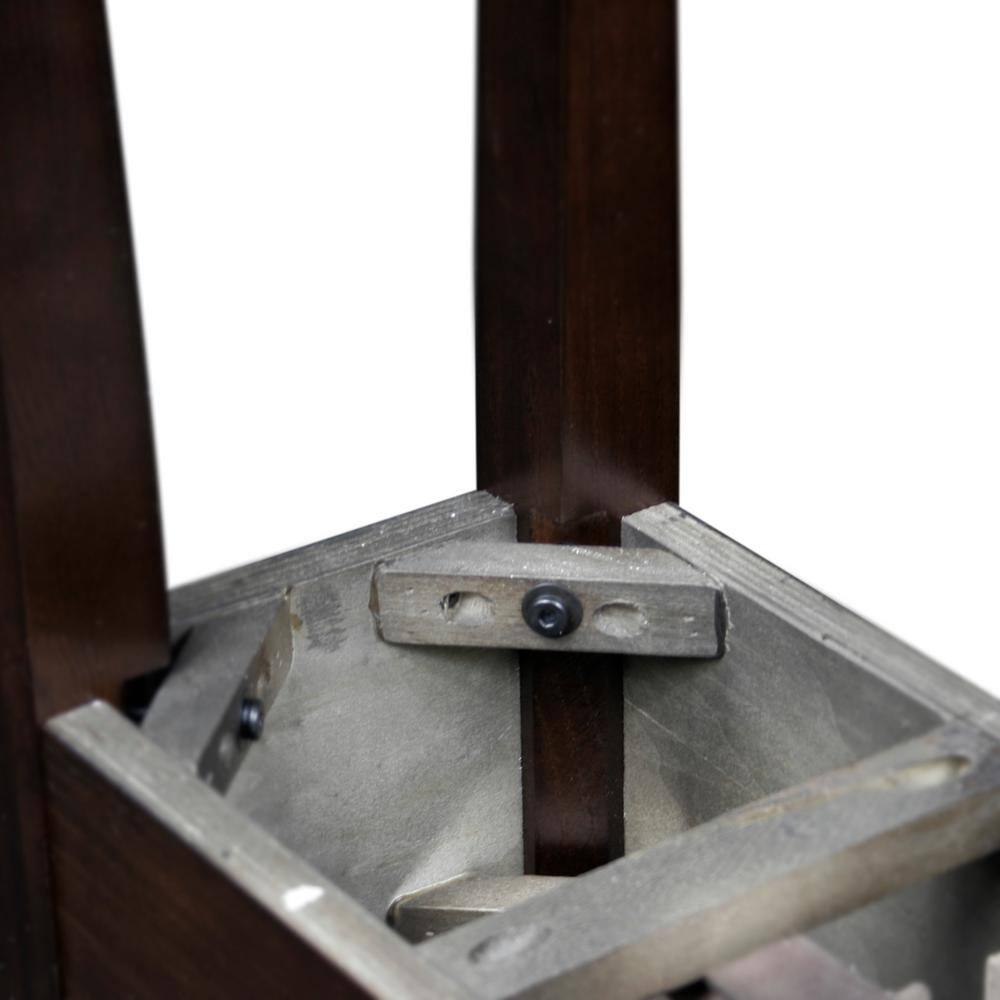 Design House Chairside Table in Chocolate Oak