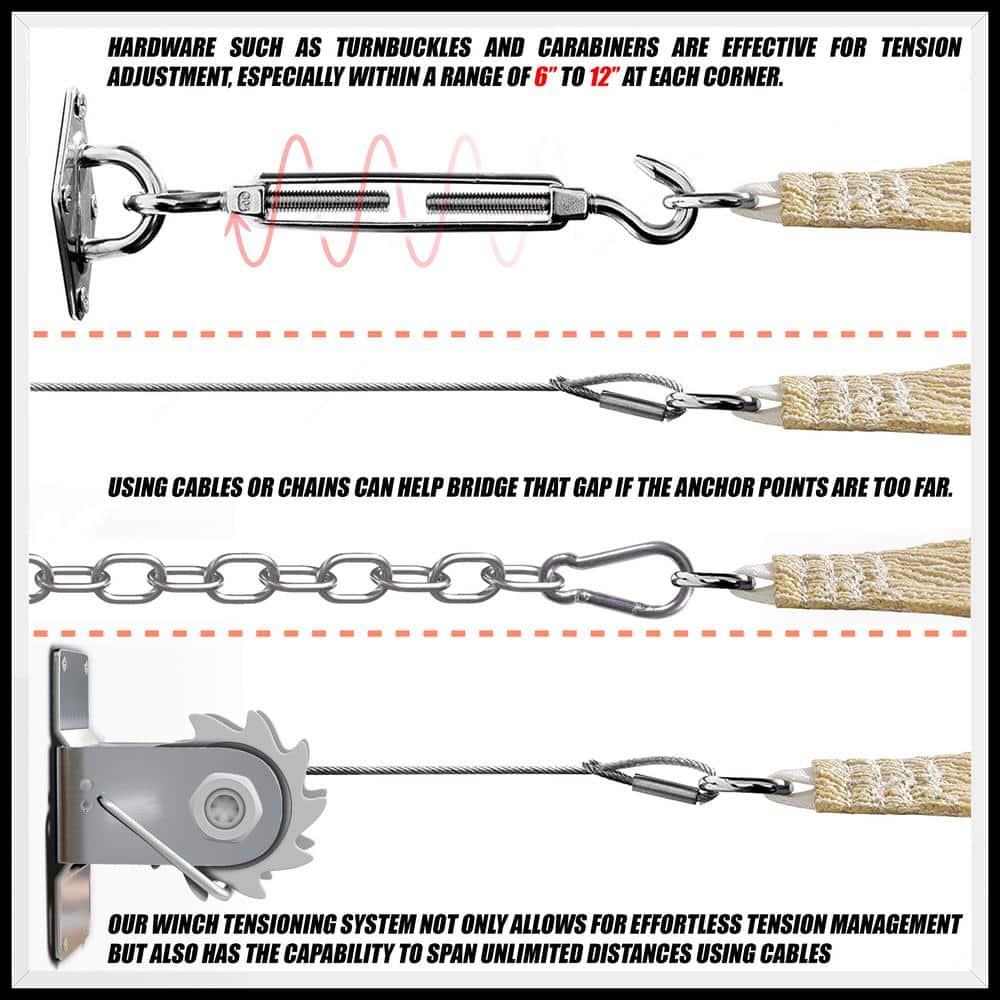 Royal Shade Rectangle Shade Sail With Hardware Kit & Reviews | Wayfair