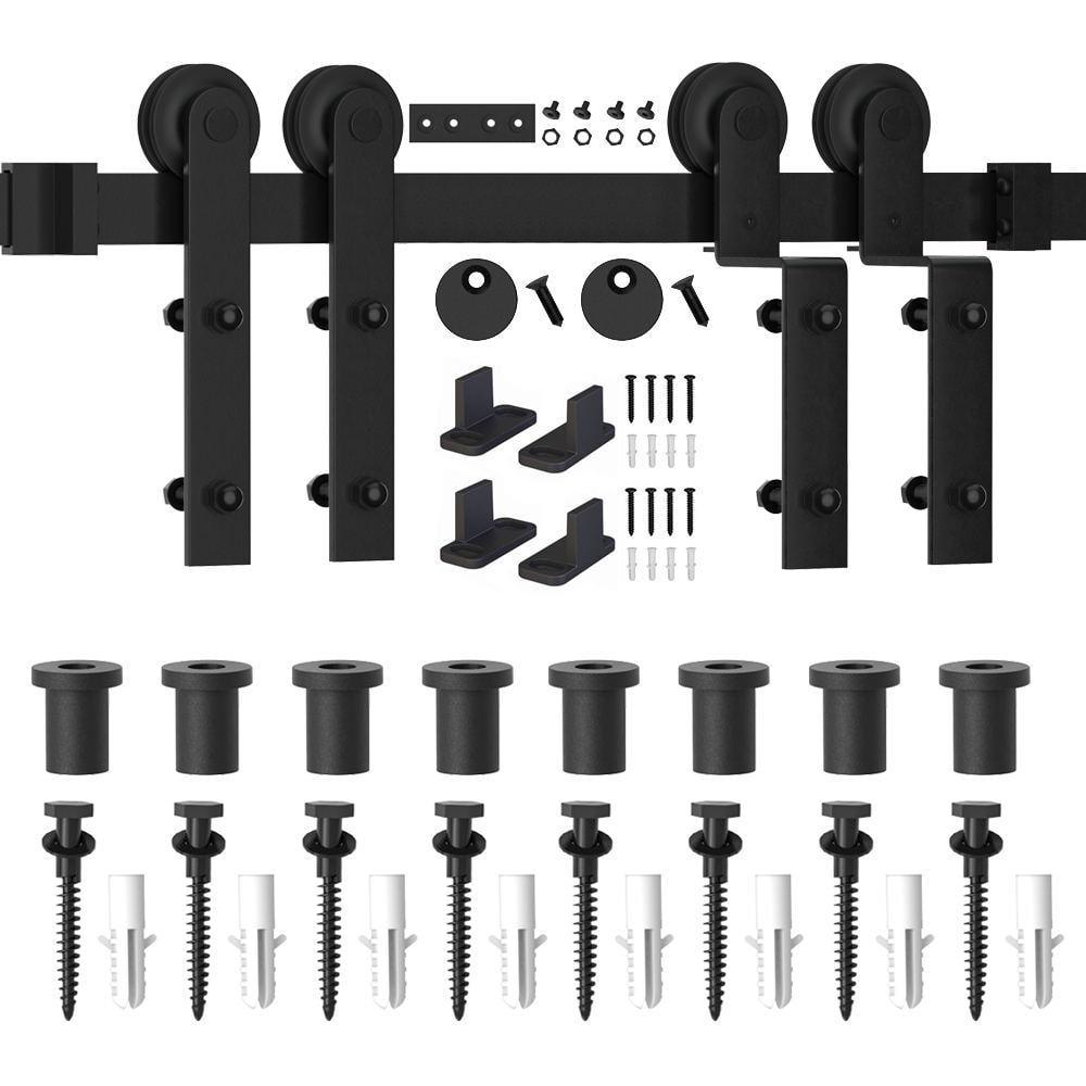 Sliding Standard Single Double Door Barn Door Hardware Kit