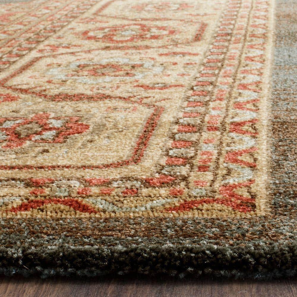 Mahal MAH656 Power Loomed Indoor Area Rug - Navy/Natural - 8'x11' - Safavieh.
