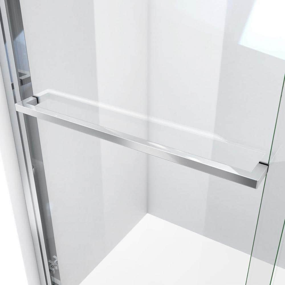 Duet Plus 50" - 54" W x 72" H Double Sliding Semi-Frameless Shower Door