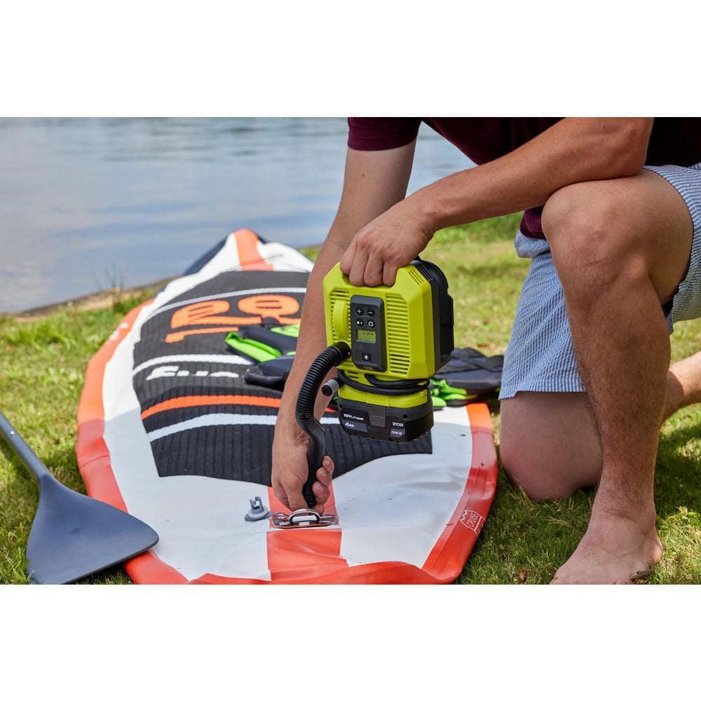 Ryobi 18V ONE+ DUAL FUNCTION DIGITAL Inflator/Deflator, PCL031B