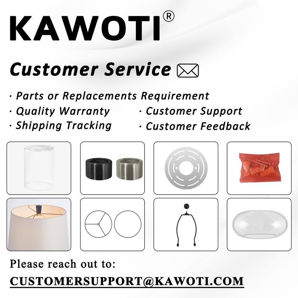 KAWOTI 4-Light Bathroom Light Fixtures, Brushed Nickel Vanity Wall Lamps over Mirror Bedroom Living Room Hallway