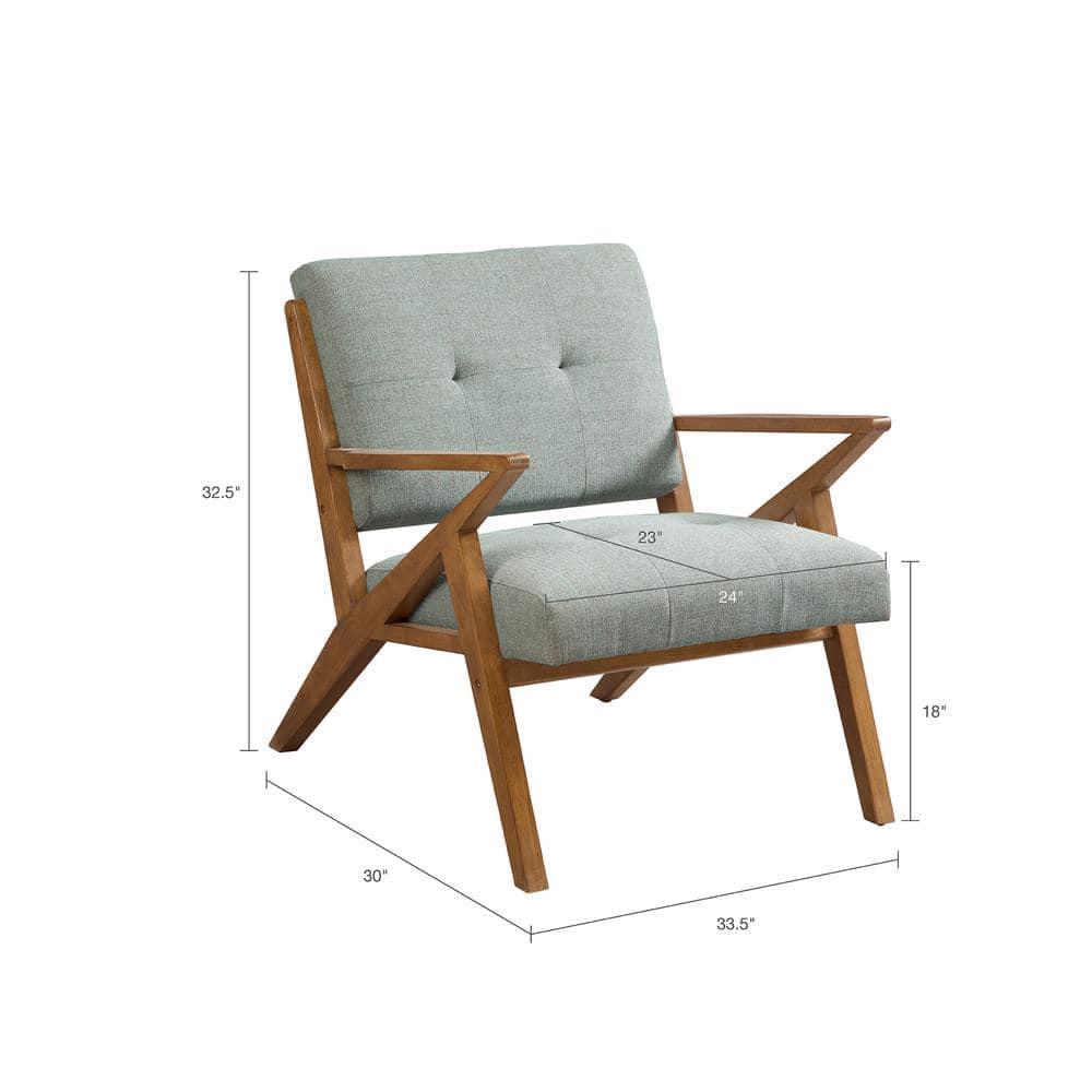 Desi Retro Button Tufted Armchair