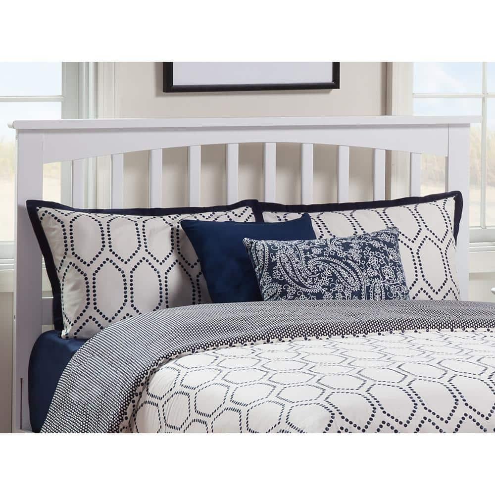 AFI Furnishings Mission Low Profile Solid Wood Platform Bed with Matching Footboard