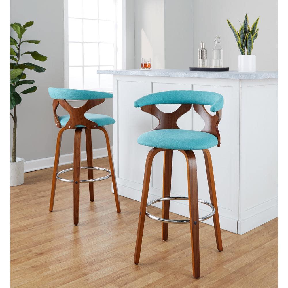 Gardenia Swivel Upholstered Counter Stool