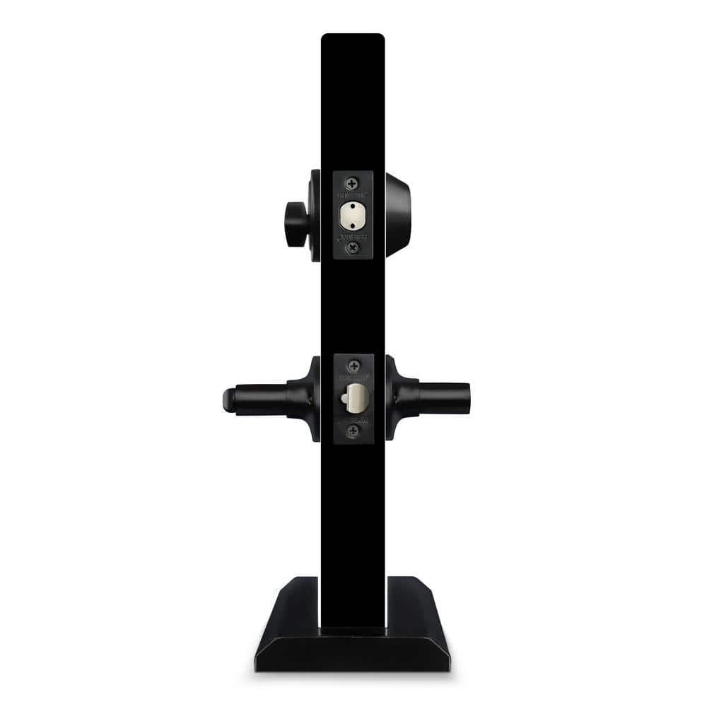 Complete Entry Lever Set with Single Cylinder Deadbolt