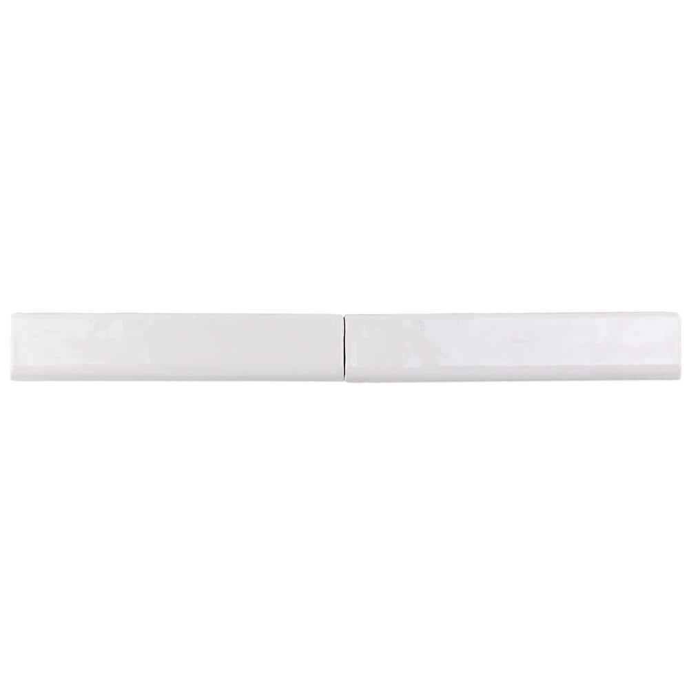 Brookline 10" x 2" Ceramic Bullnose Wall Tile Trim