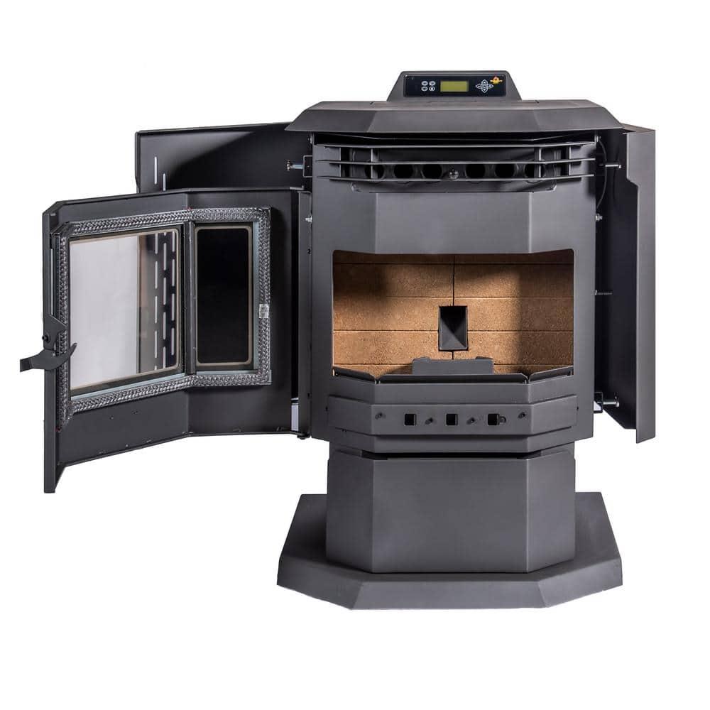 ComfortBilt Pellet Stoves HP21-Black-SS Pellet Stove