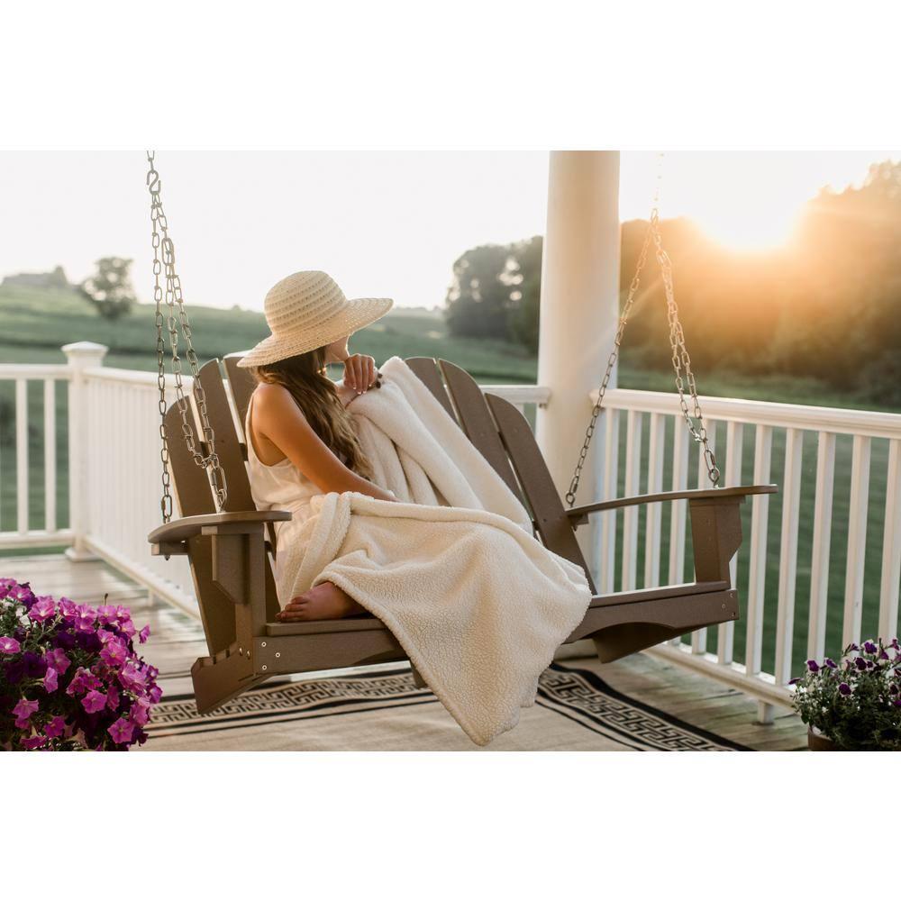 Classic Adirondack Porch Swing