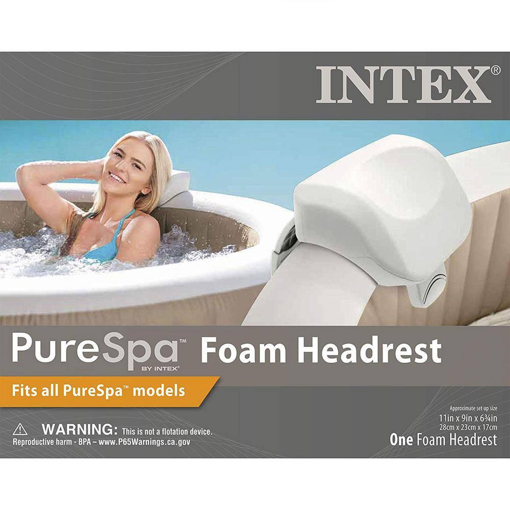 Intex Intex 120 Volt 6 Person - Person 140 - Jet Vinyl Square Inflatable Hot Tub in Gray