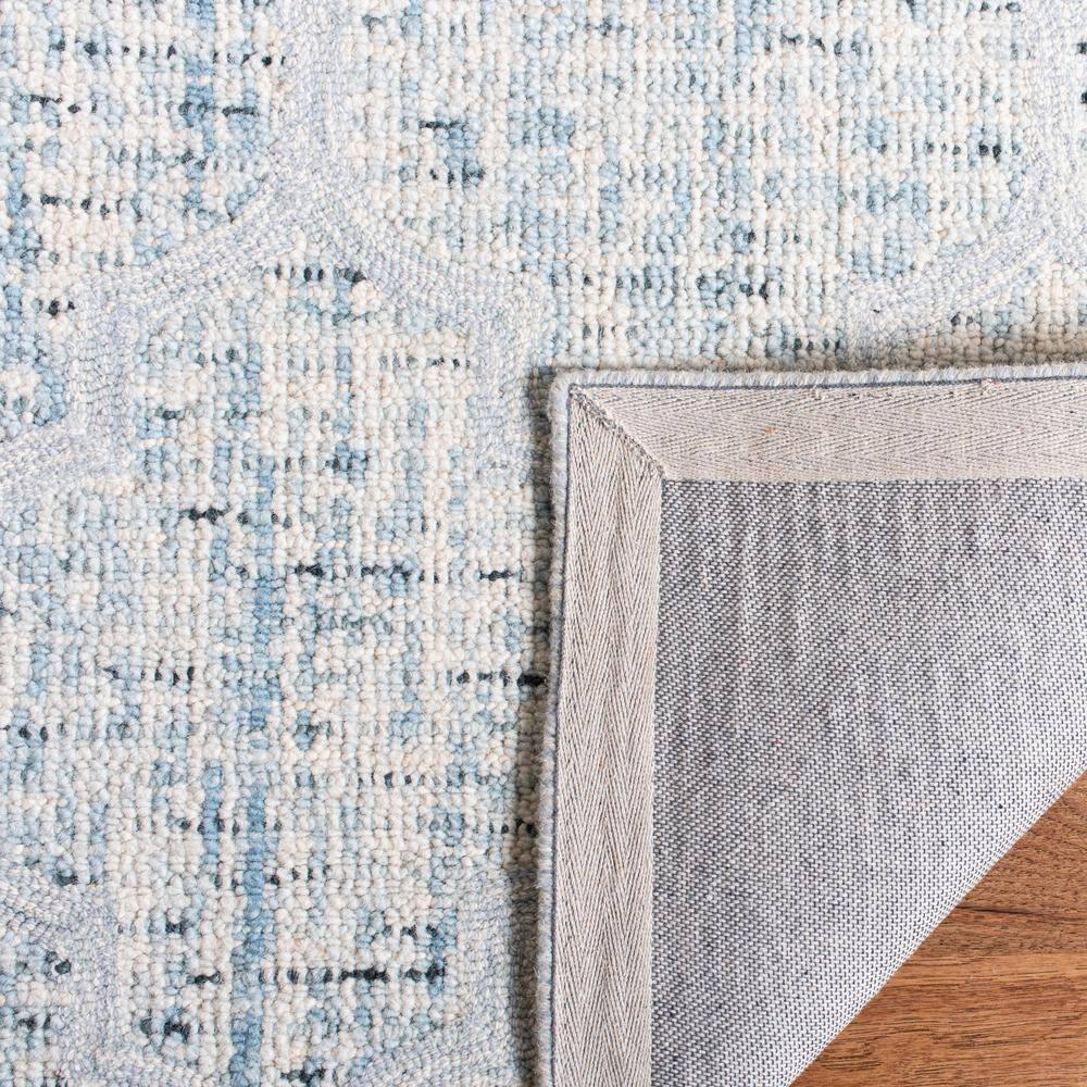 Abstract ABT474 Handmade Indoor Accent Rug - Ivory/Turquoise - 2'x3' - Safavieh