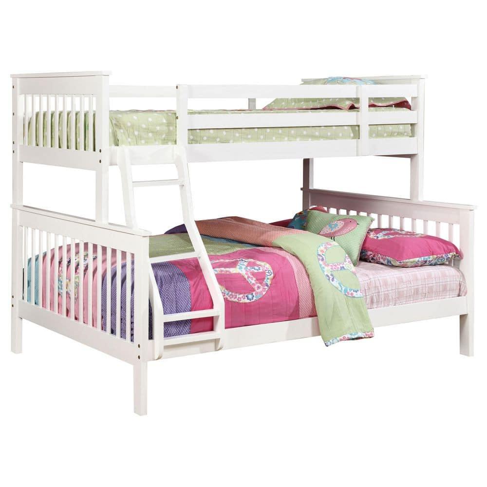 Chapman Twin over Full Bunk Bed White