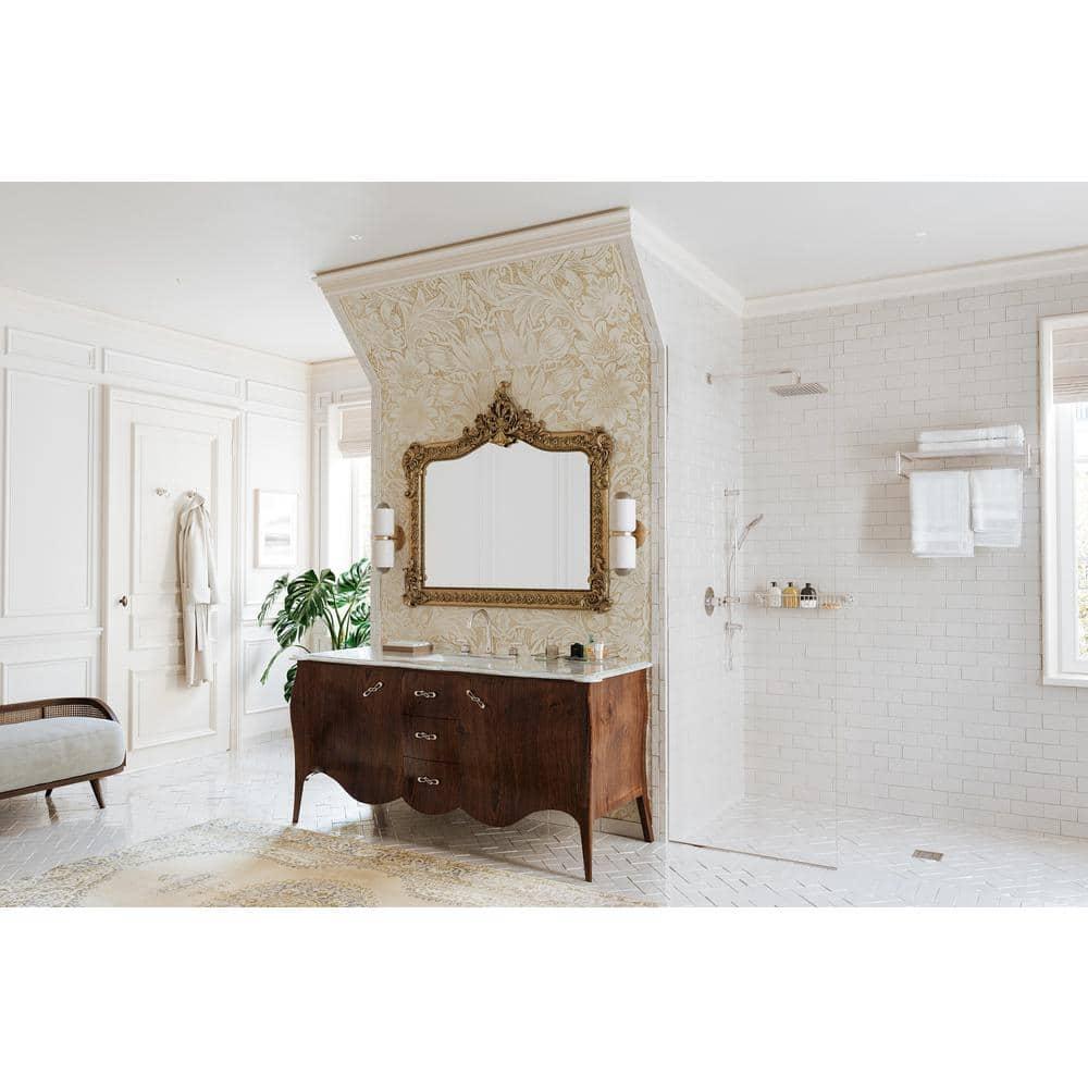 Apothecary Widespread Lavatory Faucet With U-Spout