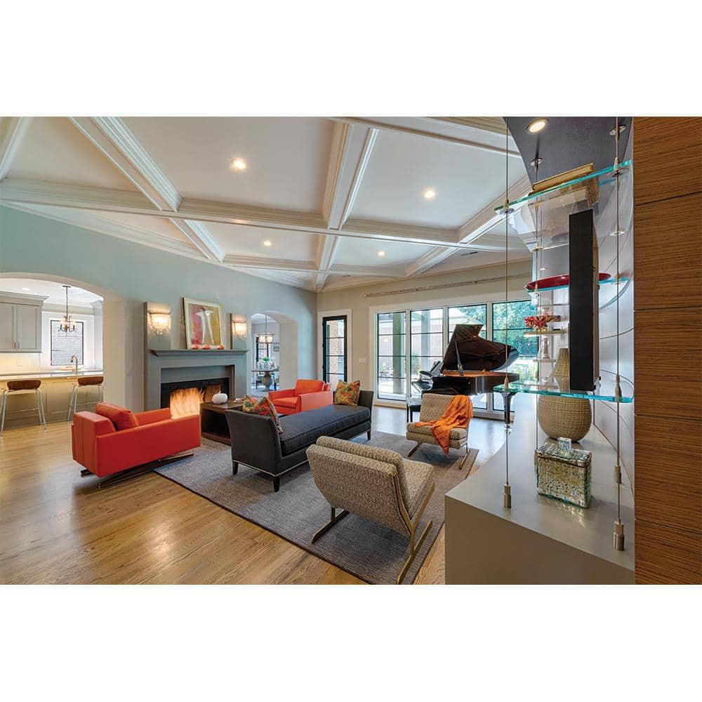 HALO RL 4" LED Recessed Ceiling Light Retrofit Trim at 3000K Soft White