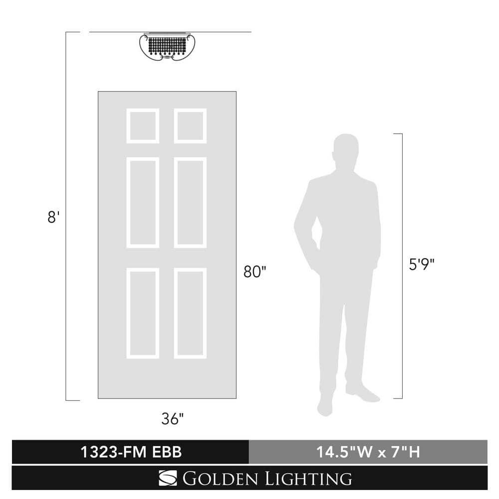 Willa Arlo™ Interiors Watchman Flush Mount