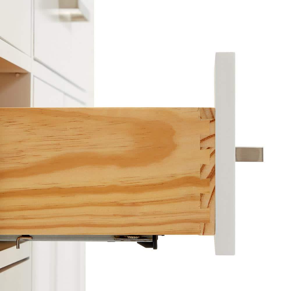 Ariel H036slcqrvo Bristol 36" Free Standing Single Basin Vanity Set - White