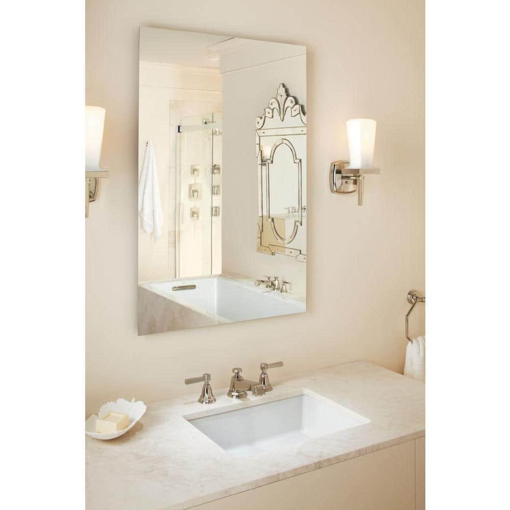Verticyl Rectangular Undermount Bathroom Sink with Overflow