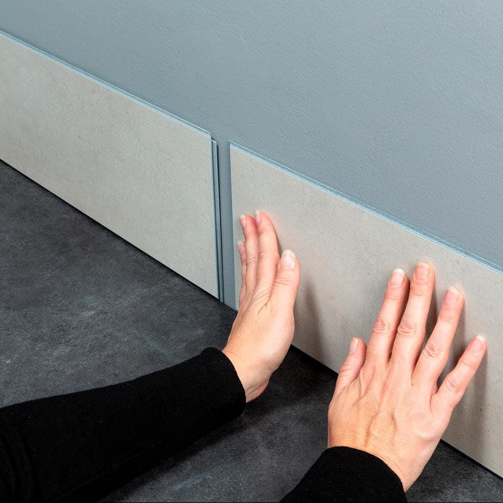 Palisade 22.8 in. x 7.31 in. Interlocking Vinyl Waterproof Wall/Backsplash Tiles