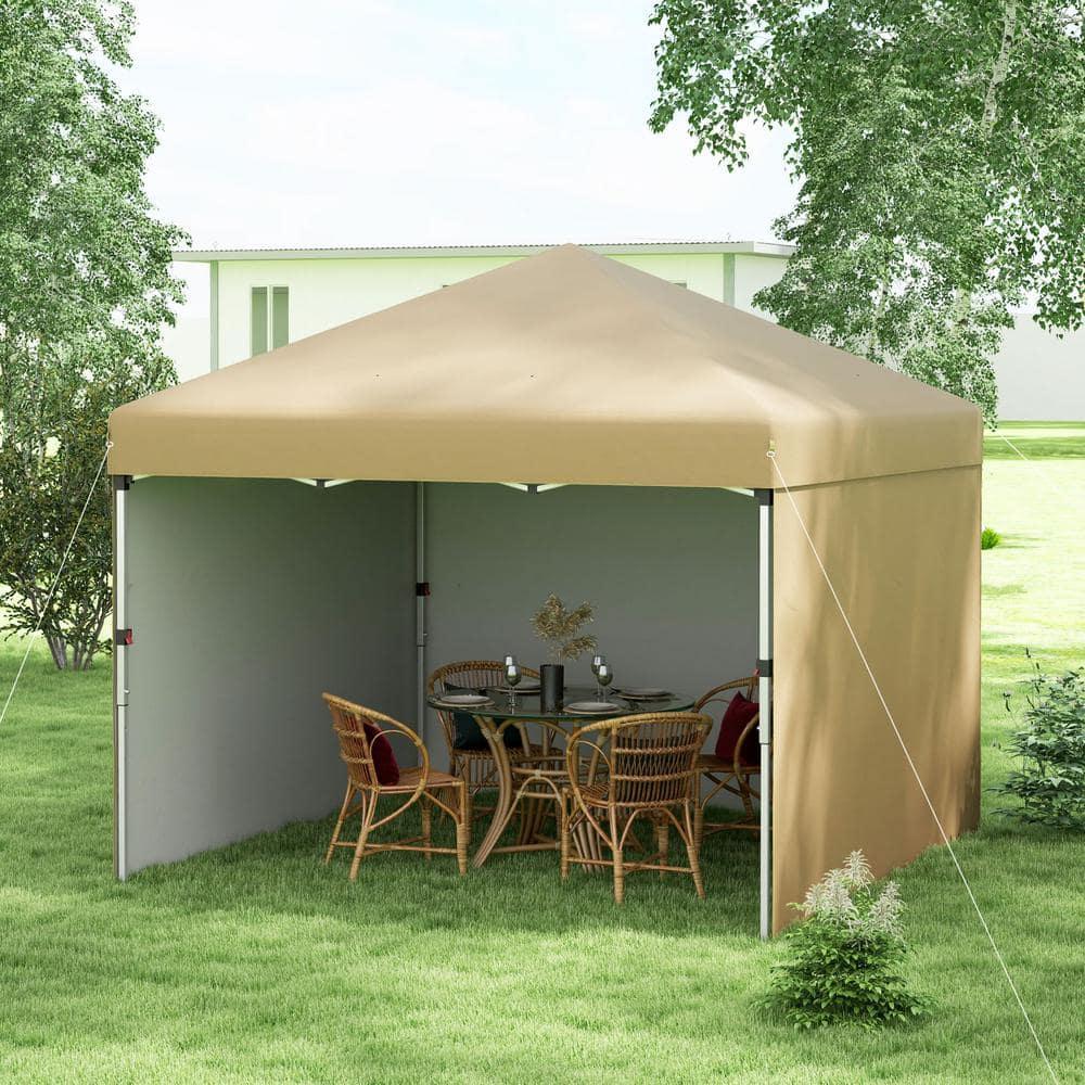 Outsunny 10 Ft. W x 10 Ft. D Steel Party Tent