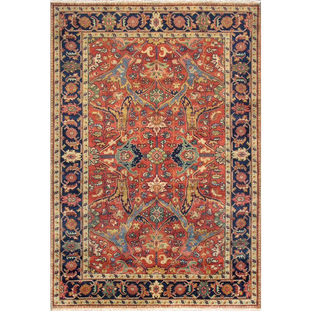 Pasargad Mahal One-of-a-Kind 6' X 8'9" New Age Wool Area Rug in