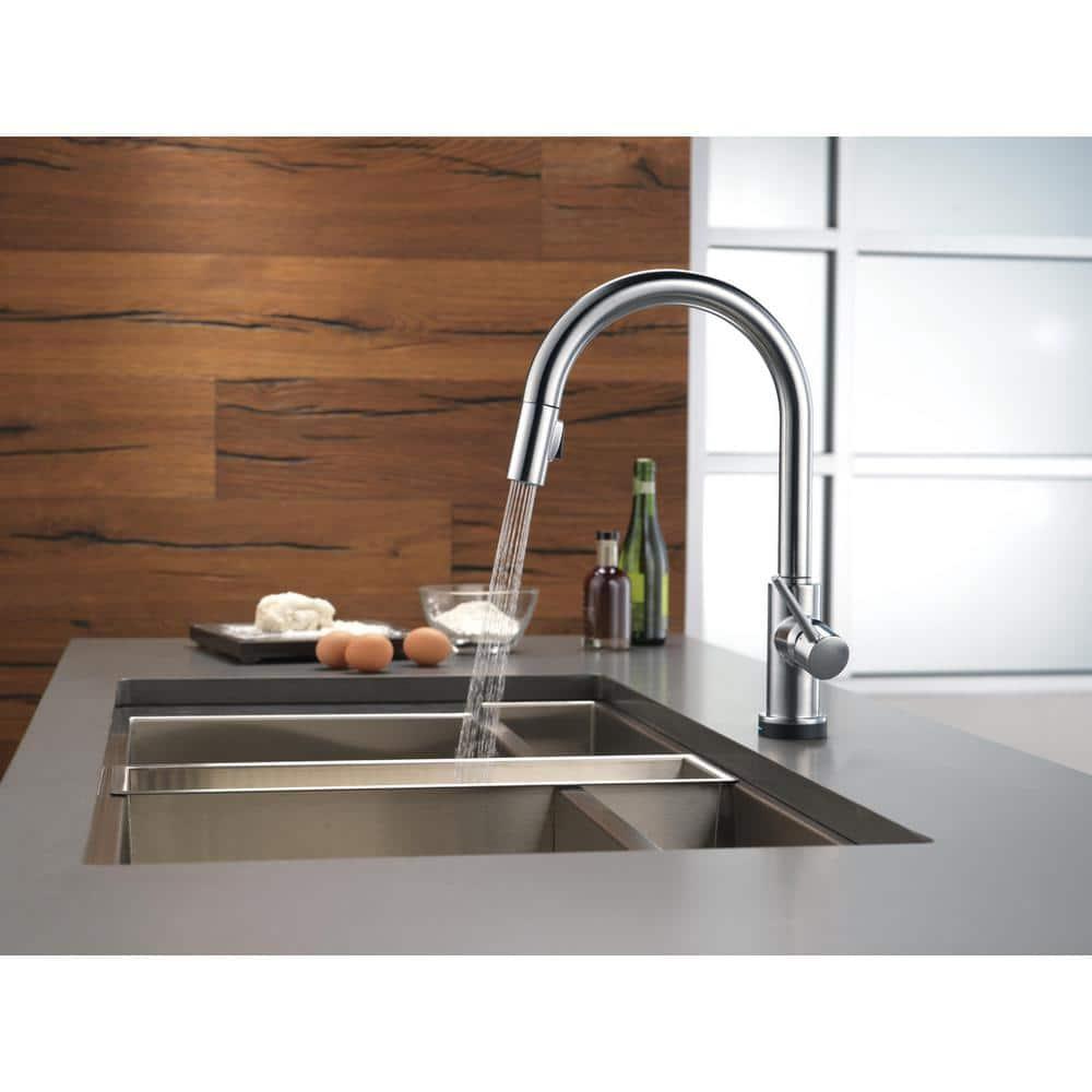 Trinsic Pull Down Sprayer Touch Kitchen Sink Faucet, Touch Control Kitchen Faucet